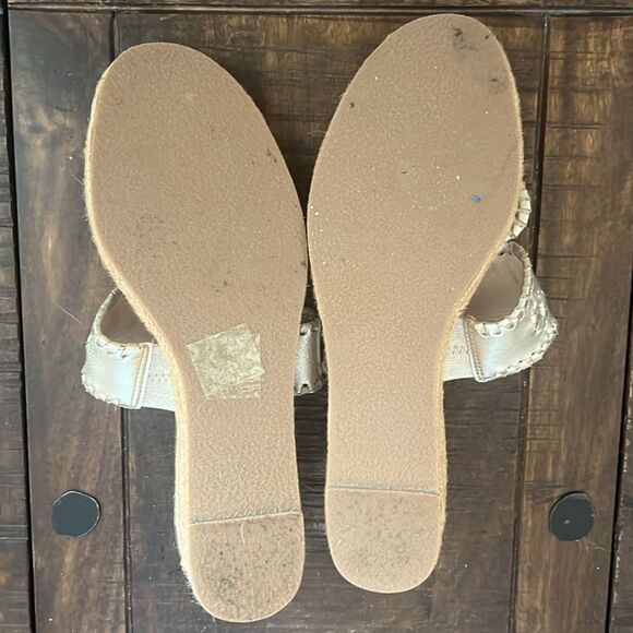 Jack Rogers Espadrille Slide Wedge Sandals Size Womens 8.5 - Picture 11 of 14